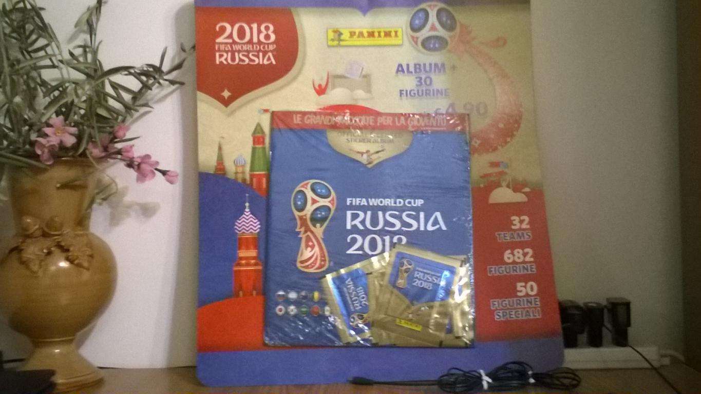 Album Blister calcio Russia 2018